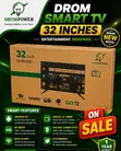 32-Inch Drom Smart Android TV - 2
