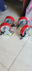 Heavy Duty Fixed Caster Wheels - 1