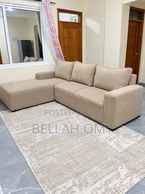5-Seater Sand Colour Sofa