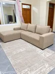 5-Seater Sand Colour Sofa - 1