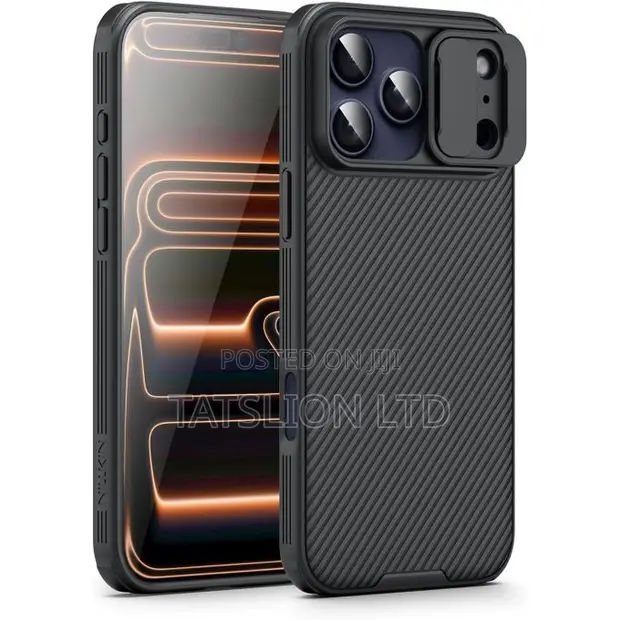 Nillkin iPhone 18 Pro Max Case with Slide Camera Cover - 1