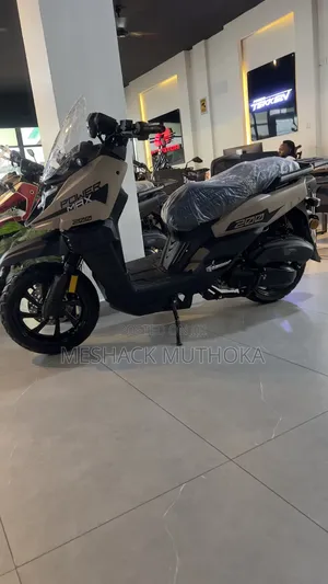 Cyclone Power Max Scooter 200cc Red