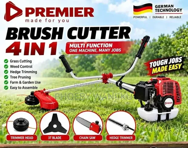 4-in-1 Backpack Brush Cutter (4-Stroke) - 1