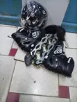 Brand New Roller Skates (Size 38-42) with Helmet & Gloves - 2