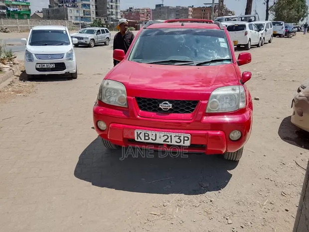 Nissan X-Trail 2004 Nyekundu - 1