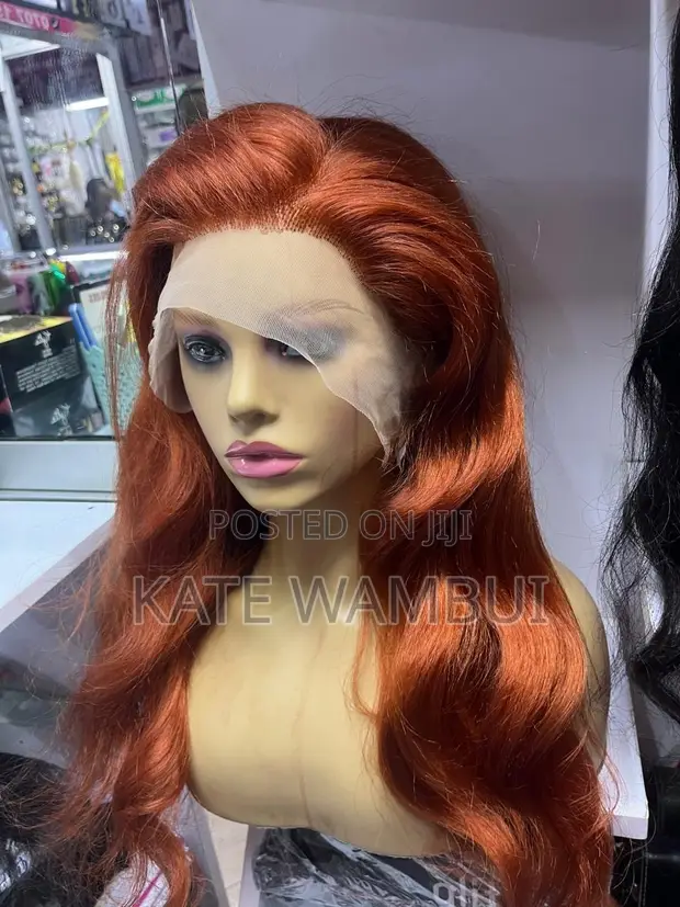 Wig ya Semi-Human - Wavy Ginger Frontal - 1