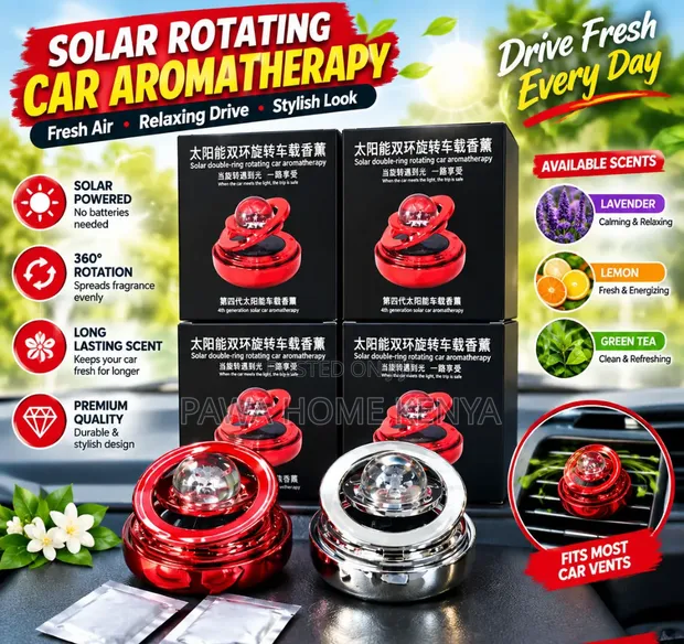 Rotating Car Aromatherapy - 1