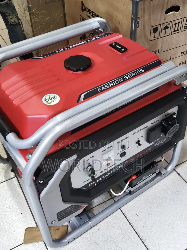 Maxmech 6.3kVA Petrol Generator - 1