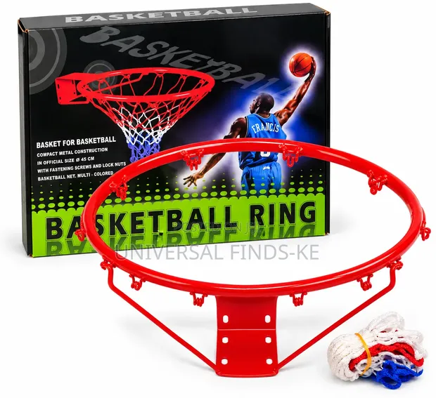 Imported Heavy Duty Basketball Hoop with Net - 1