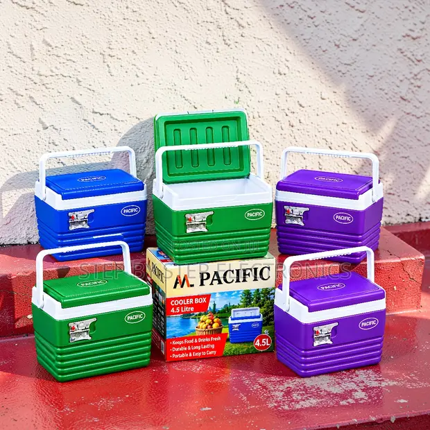 4.5L Cooler Box with Carry Handle - 1