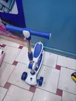 Scooter ya Kukaa 2-in-1 (Bluu) - 1