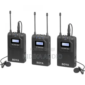 Boya Pro-K2 UHF Dual-Channel Wireless Lavalier System