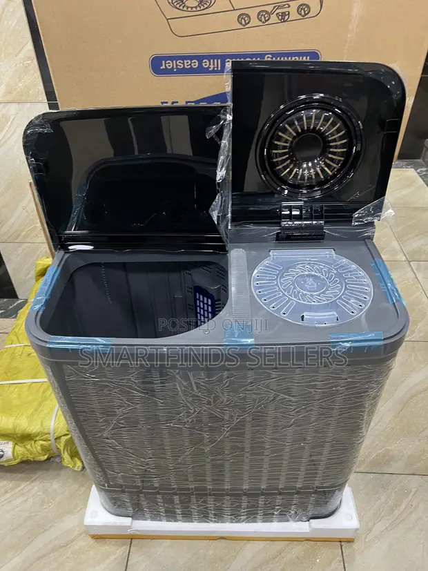 Ecomax 9KG Twin Tub Washing Machine - Semi-Automatic - 1