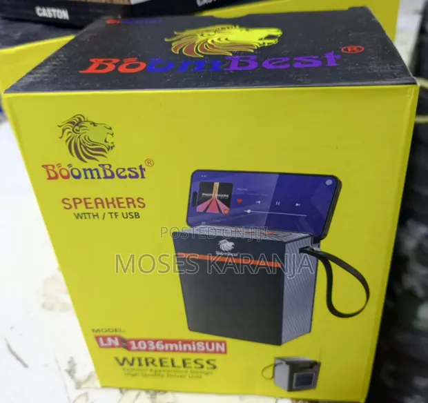 Boombest Rechargeable Bluetooth Speaker - 1