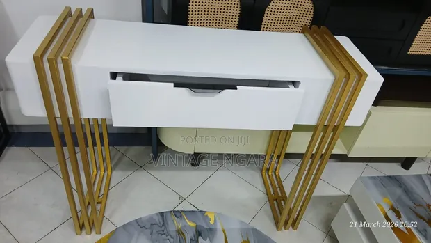 Premium Marble Top Corridor Console Table - 1