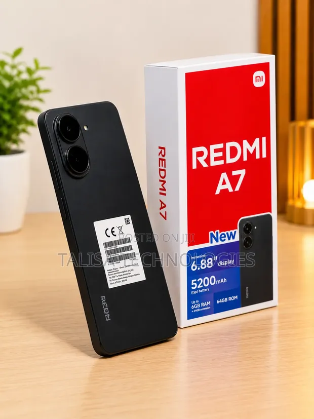 Xiaomi Redmi A7 64GB Mpya Nyeusi - 1