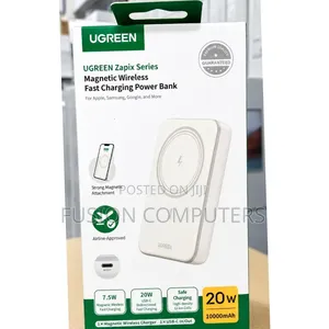 UGREEN MagFlow 10000mAh Magnetic Power Bank (20W)