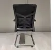 Mesh Waiting Chair - Black - 1