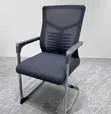 Mesh Waiting Chair - Black - 5