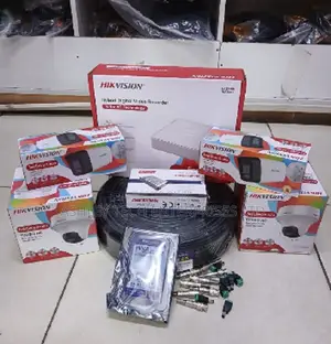 Hikvision 4CH HD CCTV Camera Kit with 2-Way Audio
