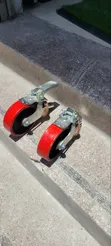 Heavy Duty 6-Inch Scaffold Wheels - 1