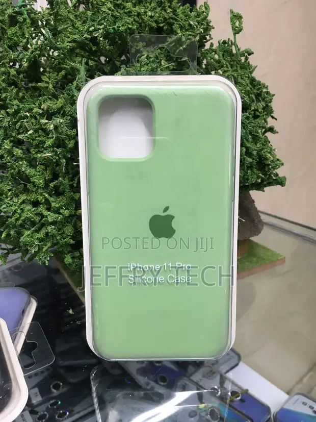 Light Purple Silicone Case for Apple iPhone 11 Pro - 1