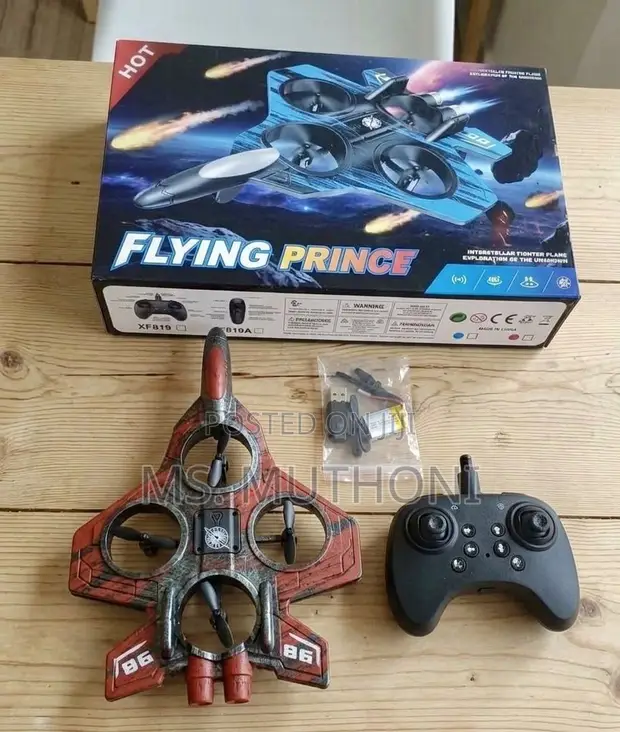 Starfighter Jet Drone ya Watoto - 1