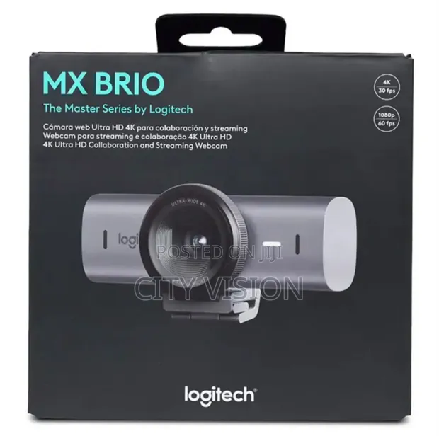 Logitech MX Brio Ultra HD 4K Webcam - 1