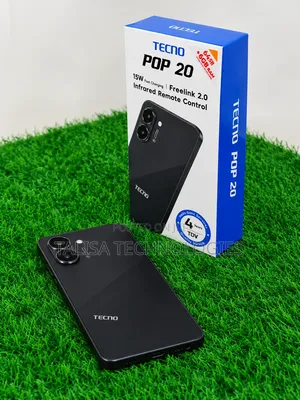 Tecno Pop 20 Mpya 64GB Nyeusi