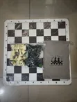 Ubao wa Chess wa Saizi ya Mashindano - 2