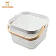 Meshed Modern Rectangular Storage Basket - 3