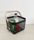 Meshed Modern Rectangular Storage Basket - 4