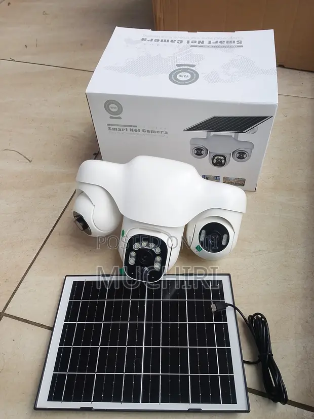 Triple PTZ V380 6MP Camera (4G/WiFi) - 1
