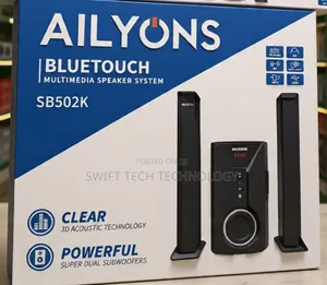 Ailyons 2.1CH Mini Home Theater System with Subwoofer