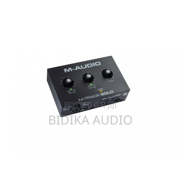 M-Audio M-Track Solo USB Audio Interface - 1