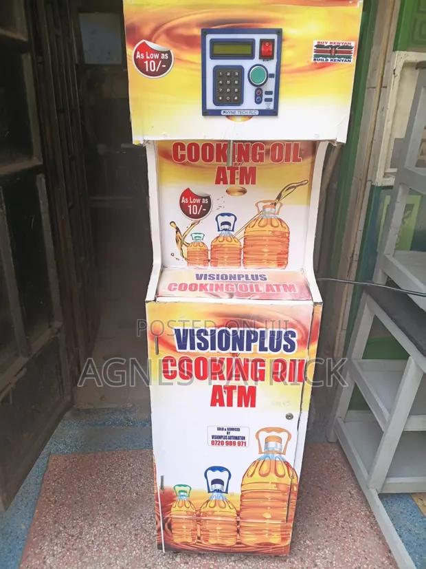 VisionPlus Cooking Oil ATM Machine - 1