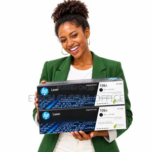 Toner Halisi ya HP 106A Nyeusi ya Laser