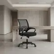 Kiti cha Ofisi cha Mesh chenye Mgongo wa Kati cha Ergonomic - 4