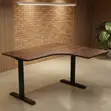 1400MM Adjustable L-Extension Dual Top Office Desk - 4