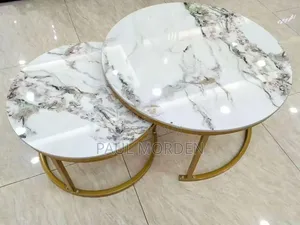 Marble Top Coffee Table - Brand New