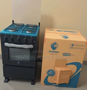 Euroken EURO55-4G-G Cooker ya Freestanding