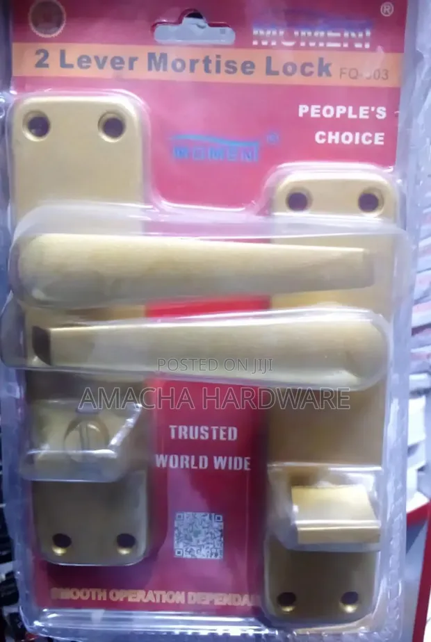 2-Lever Mortice Bathroom Lock - 1