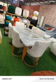 Luxury 6 Seater Marble Dining Table Set - 2