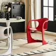 Outdoor Restaurant Dining Chair - Red - 1