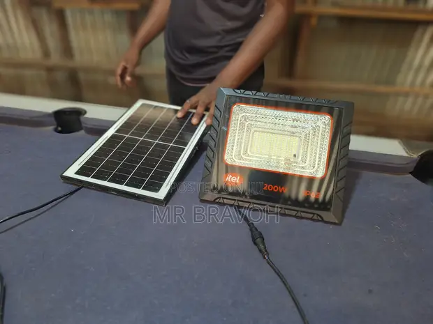 Solar LED Light with Remote Control - 1