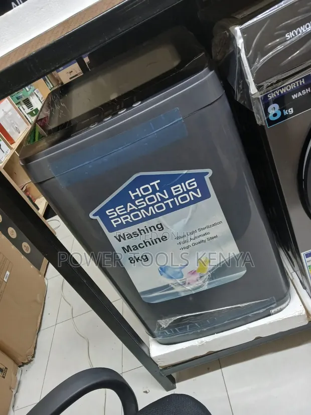 Decho 8kg Fully Automatic Top Load Washing Machine - 1