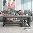 Meza ya Kati ya Kisasa - Nyeupe Mng'aro - 4
