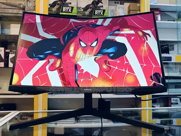 Samsung 27" Odyssey G5 QHD 165Hz Curved Monitor - 1