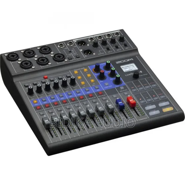 Zoom LiveTrak L-8 Mixer ya Dijitali na Rekoda ya Multitrack - 1