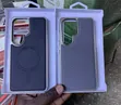 Leather Magnetic Case with Electroplating Frame for Samsung S26 Ultra - 1